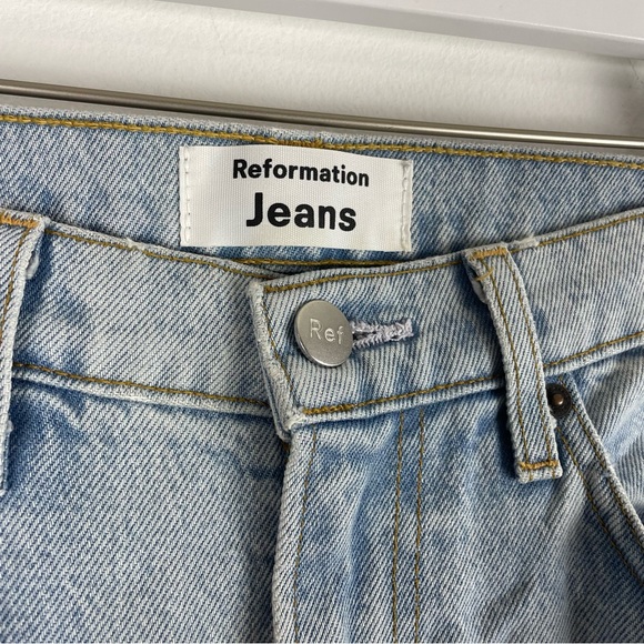 Reformation Julia High Cigarette Jeans Size 25 - Picture 3 of 8